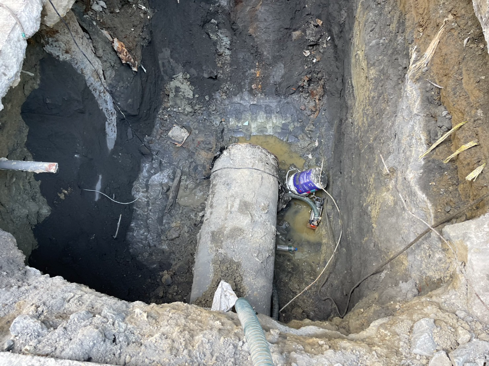 冷卻水塔28吋管線拆除及修復工作的第2張圖片